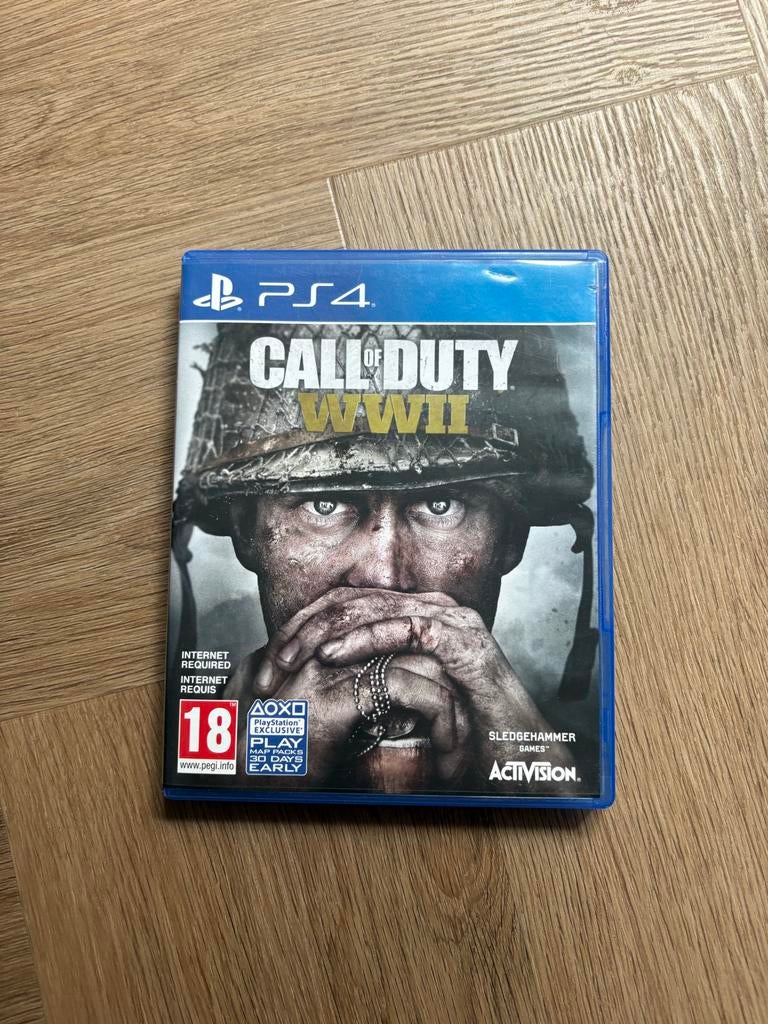 Call of Duty WWII PS4, Online, Vanaf 18 jaar, Shooter, 1 speler