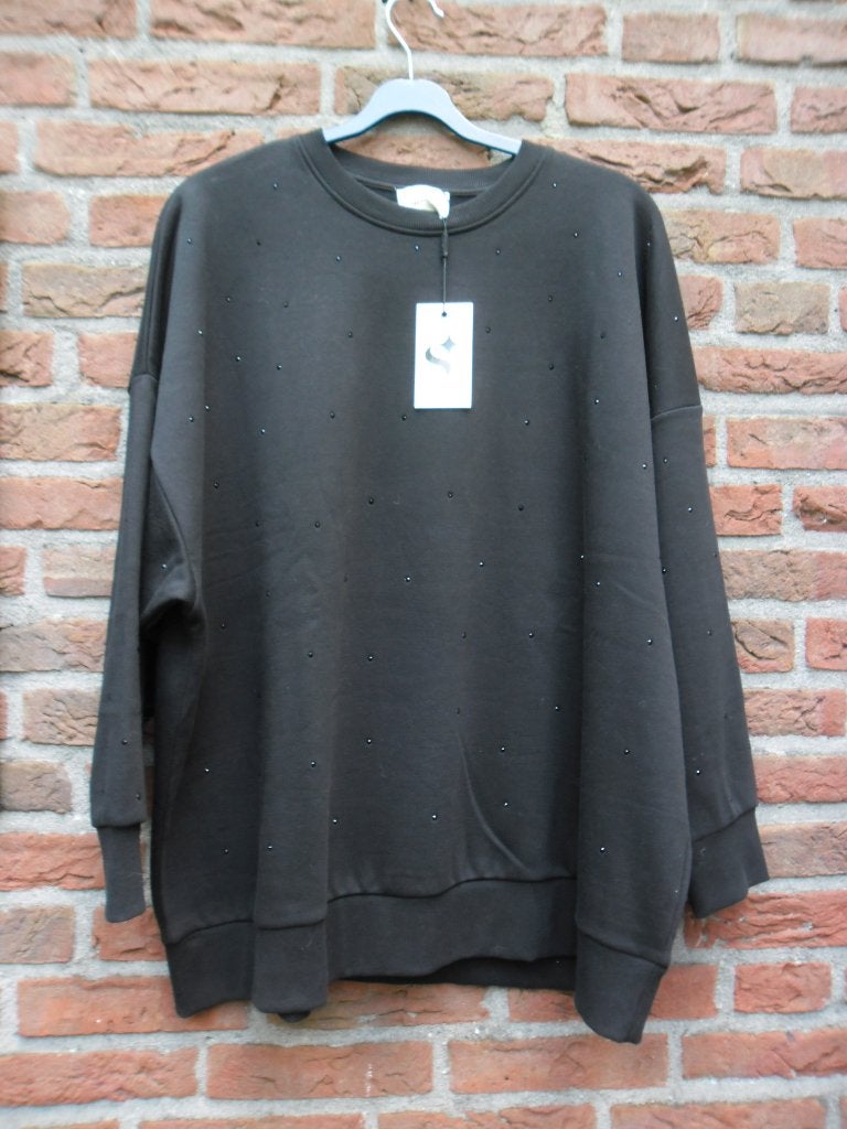 Shoeby nieuwe zwarte langere oversized sweater L/XL, Zwart, Maat 46/48 (XL) of groter, Nieuw, Ophalen of Verzenden