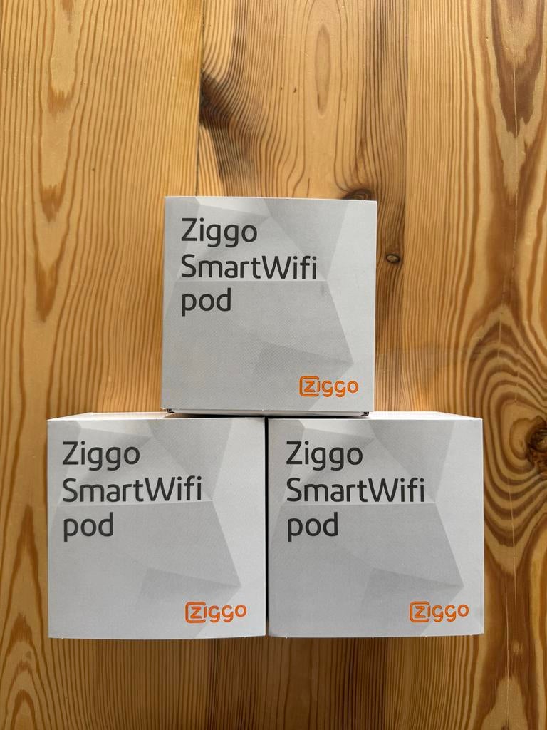 3x Ziggo SmartWifi Pod / WiFi versterker – ongeopend in doos, Ophalen of Verzenden, Refurbished