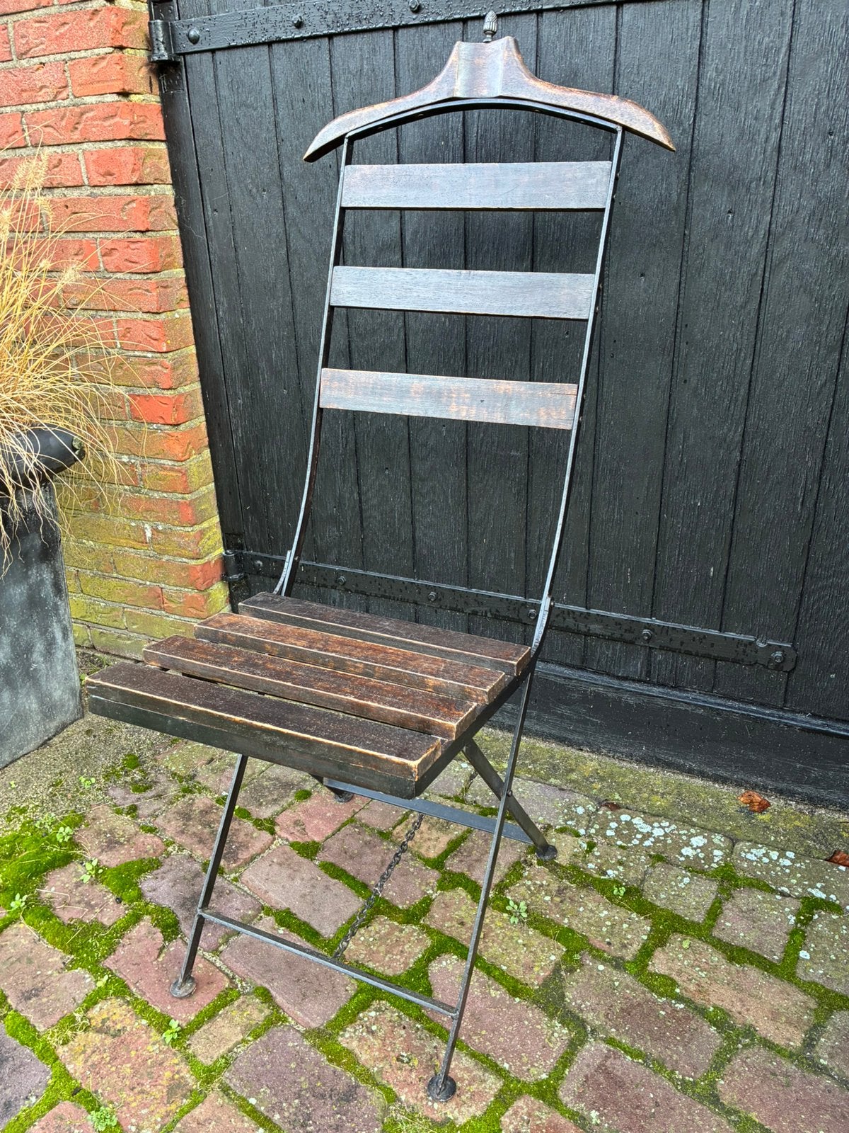 Dresboy/stoel inklapbaar, Huis en Inrichting, Ophalen, Gebruikt, Zwart, Eén