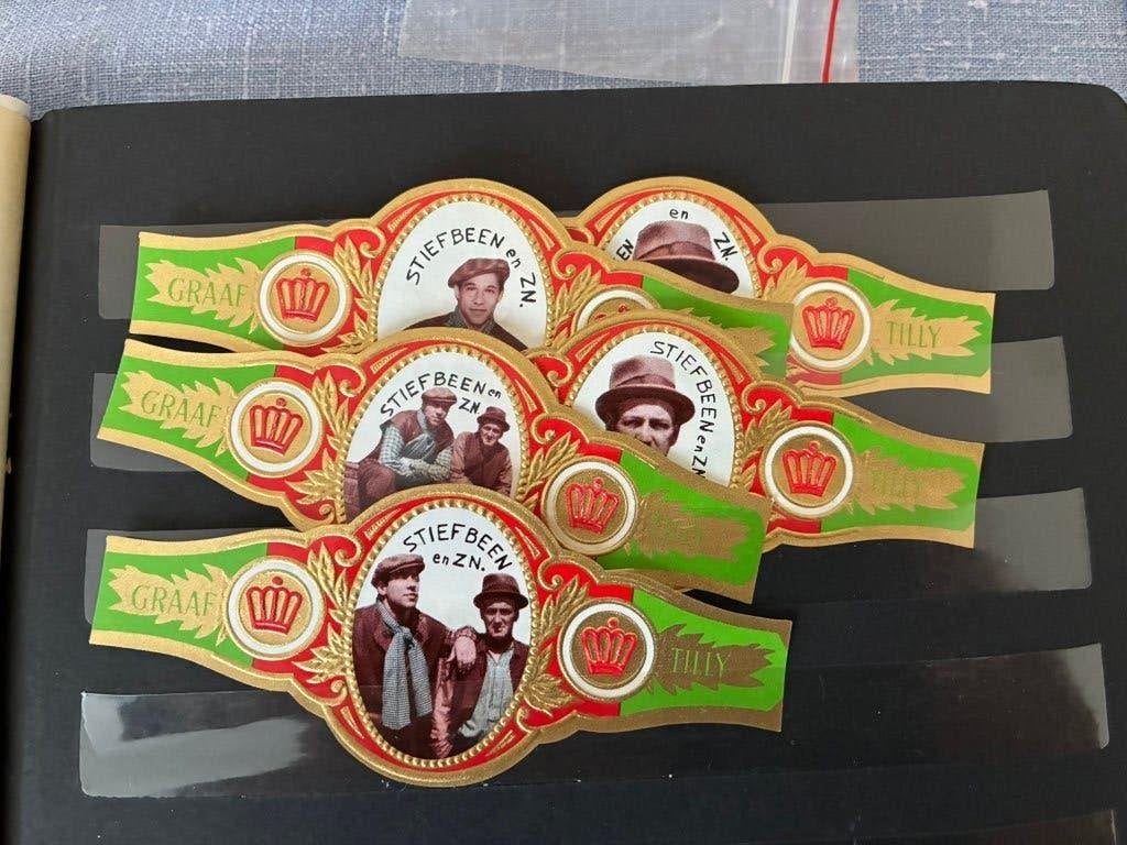Sigarenbanden Graaf Tilly, Ophalen of Verzenden, Nieuw, Sigarenbandjes