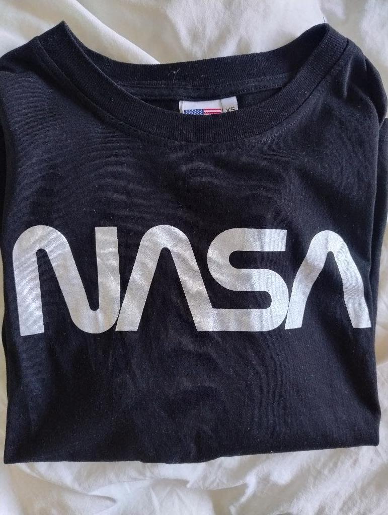 NASA t-shirt, Zwart, Ophalen of Verzenden, Zo goed als nieuw, Korte mouw