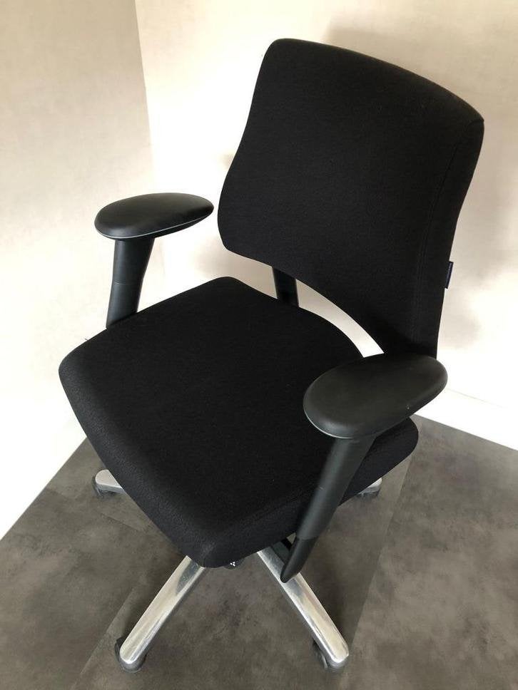Bma- axia ergonomische bureaustoel/ bureaustoelen 4D armpads, Niet ingevuld, Gebruikt, Zwart, Niet ingevuld