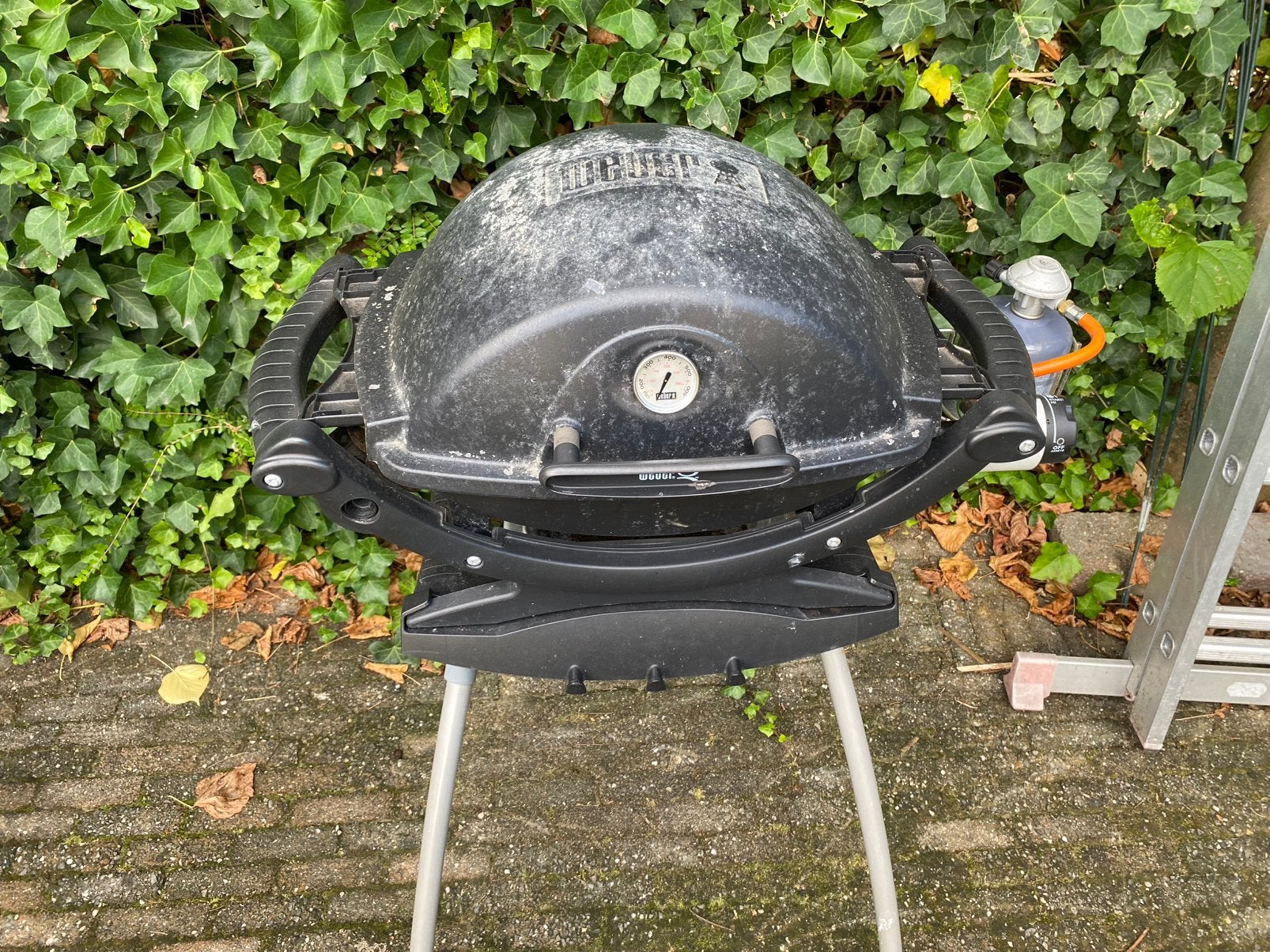 Weber gasbarbecue, Ophalen, Gebruikt