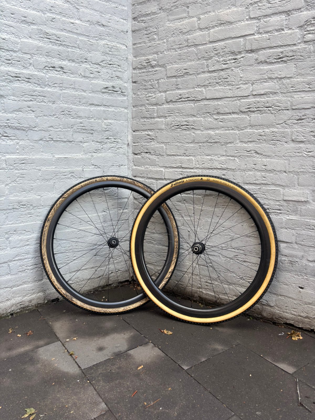 Carbon tube wielset, Fietsen en Brommers, Fietsonderdelen, Ophalen, Zo goed als nieuw, Carbon