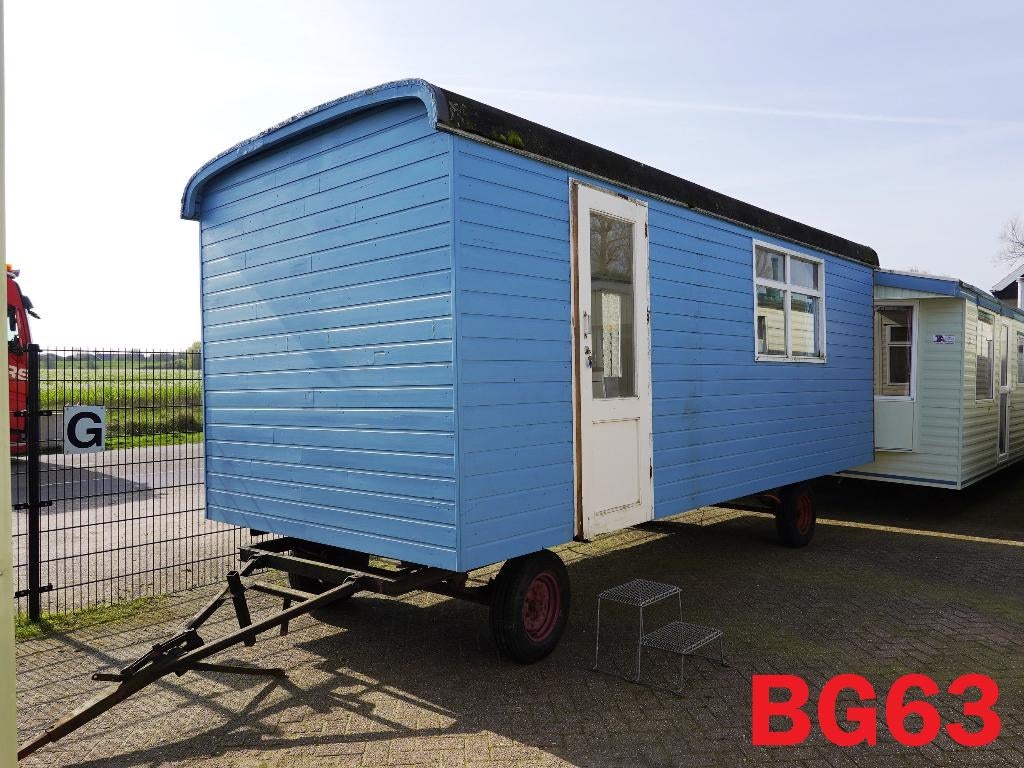 Leuke pipowagen met retro interieur voor verhuur of B&B, Tot en met 4