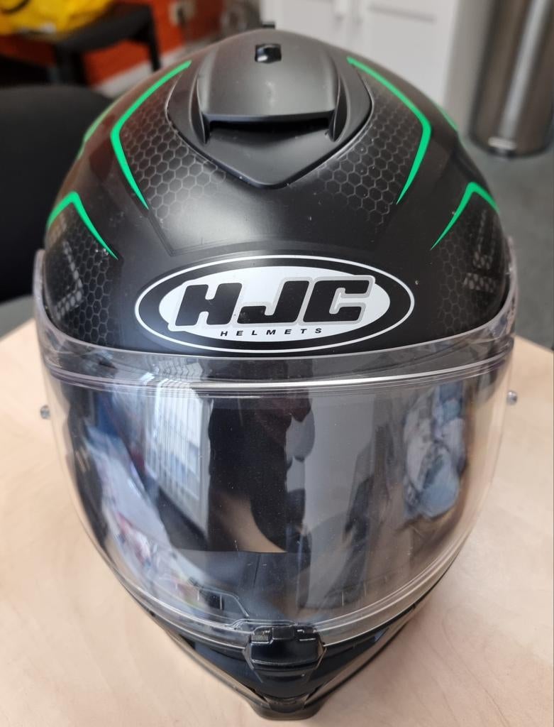 HJC Heren Motor Helm mt 62 XL, Ophalen, Heren, Integraalhelm, Tweedehands