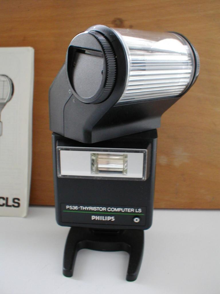 Philips P536 Thyristor Computer LS flitser, Ophalen of Verzenden, Gebruikt, Overige merken, Kantelbaar