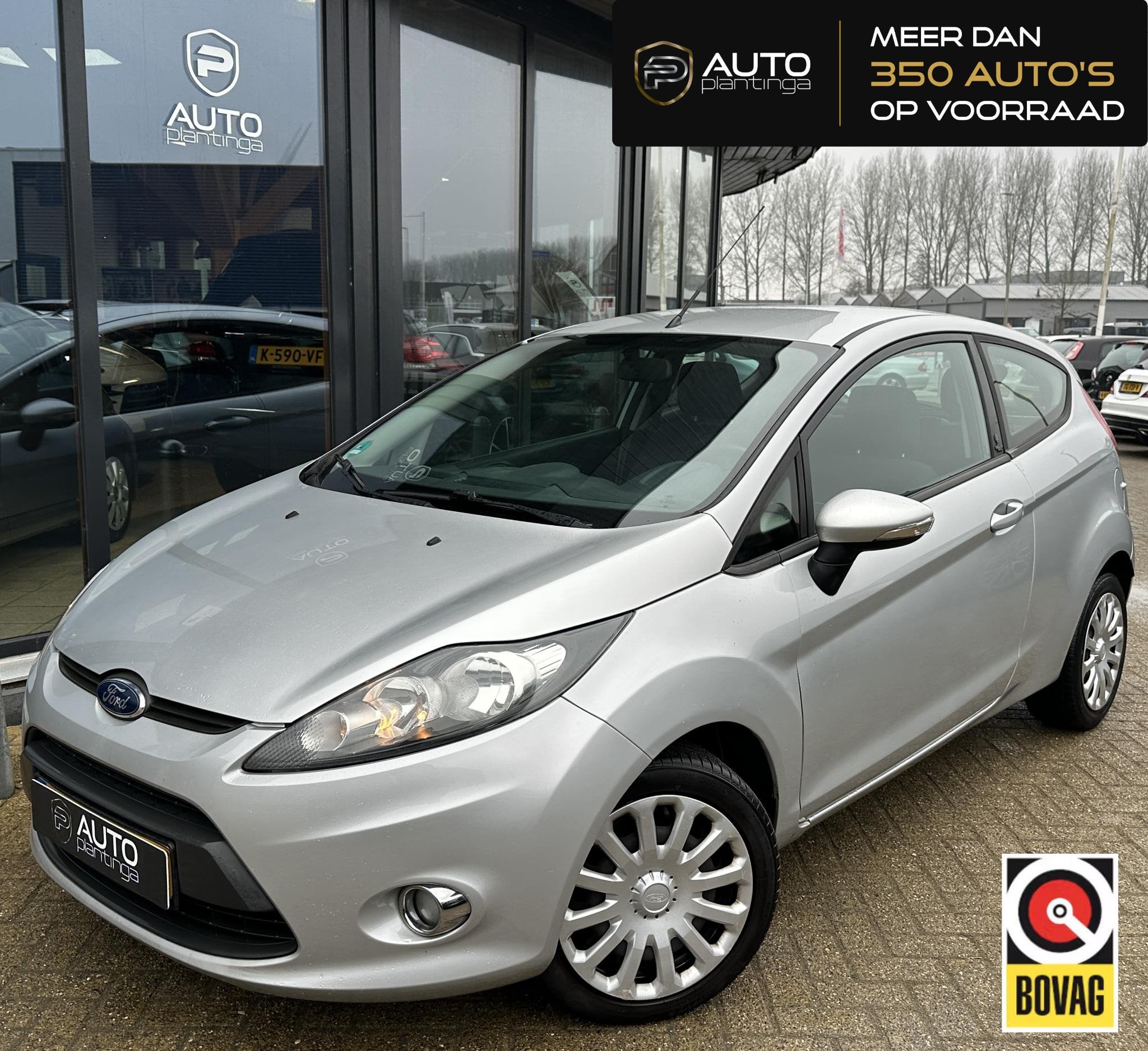 Ford Fiesta 1.25 Titanium 82PK | Nette Staat | Airco | Elekt, Voorwielaandrijving, 4 cilinders, 82 pk, Bedrijf