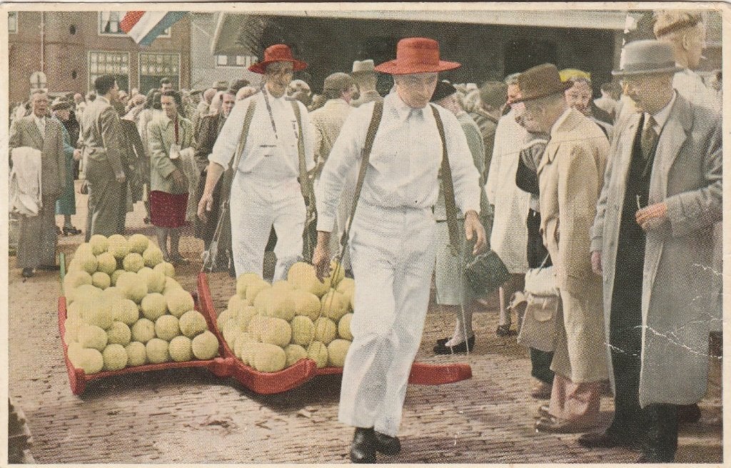 alkmaar- kaasdragers, Ophalen of Verzenden, Voor 1920, Noord-Holland