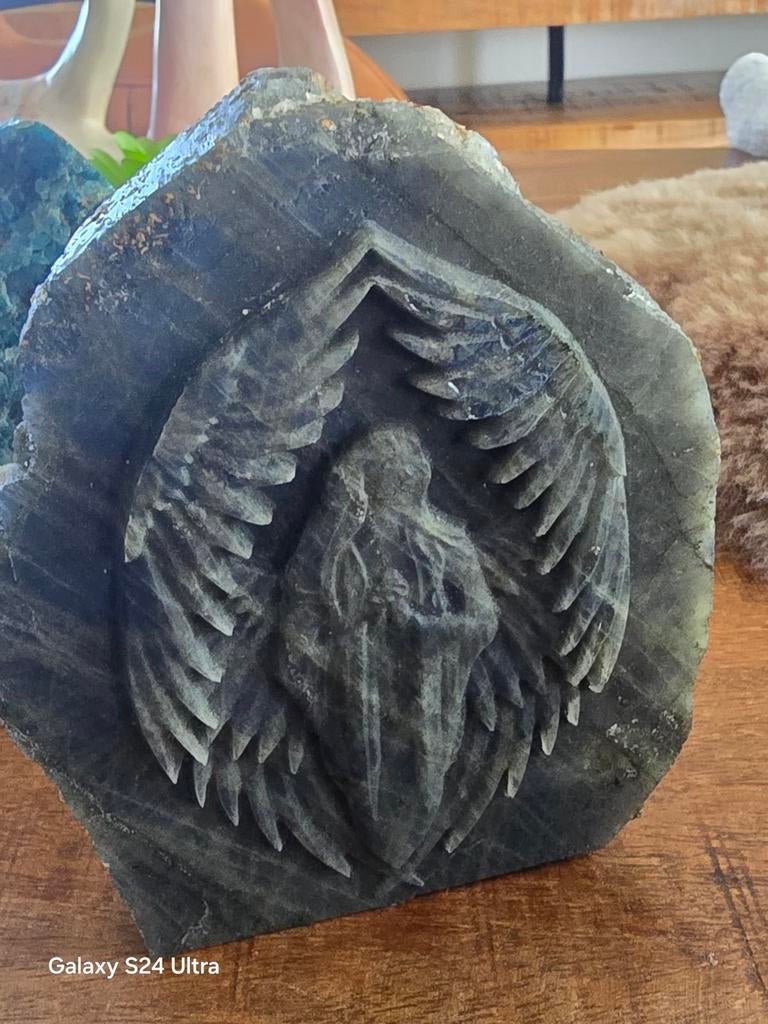 Mooie ruwe labradoriet, Verzamelen, Mineralen en Fossielen, Ophalen of Verzenden