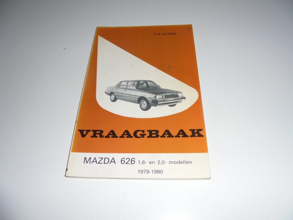 Vraagbaak Mazda 626 1.6 en 2.0   1979-1980, Auto diversen, Ophalen of Verzenden