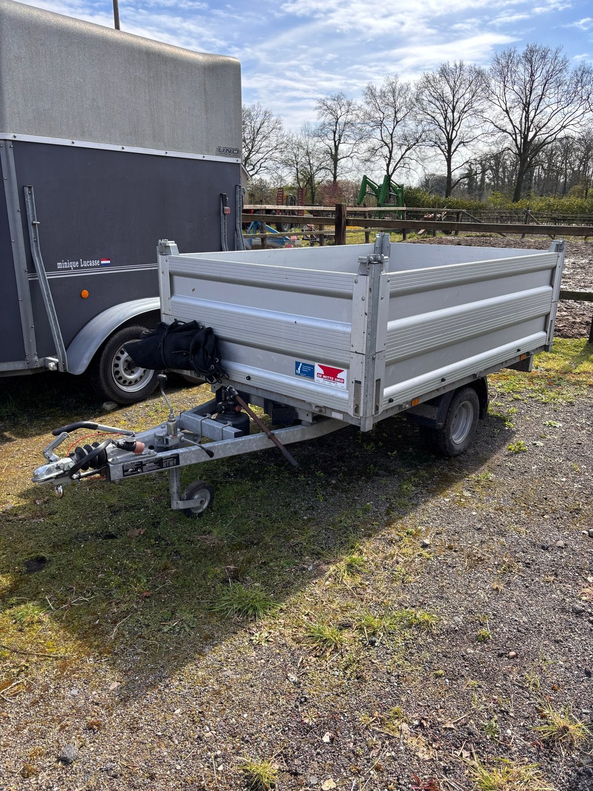 UNSINN PHK 1323-VS-1500 Kiepwagen - 1500kg laadvermogen, Ophalen, Gebruikt