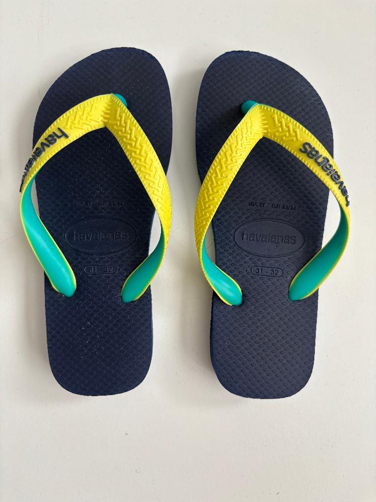 Havaianas! Slippers Maat: 31- 32 Perfect zonnige dagen ZGAN, Havaianas! Slippers, Jongen of Meisje, Overige typen, Ophalen of Verzenden