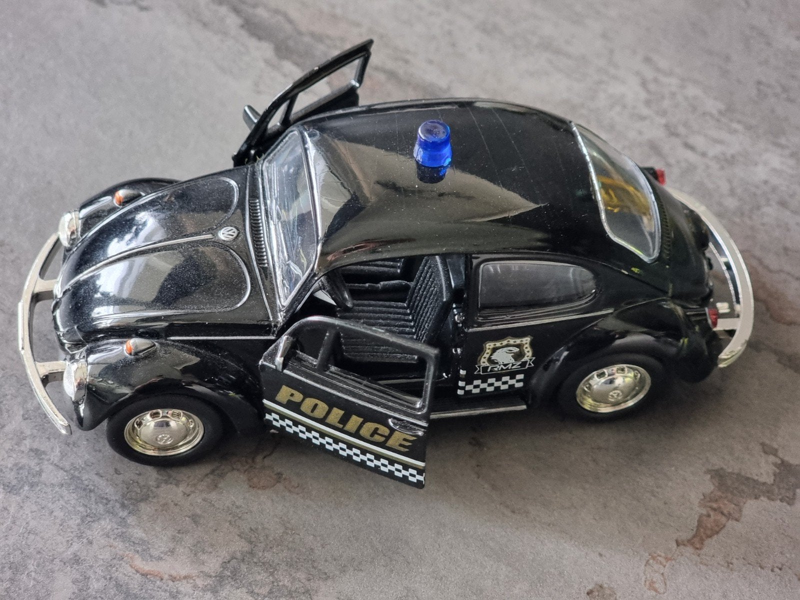 RMZ City Volkswagen Beetle Politie, Ophalen of Verzenden, Nieuw, Auto