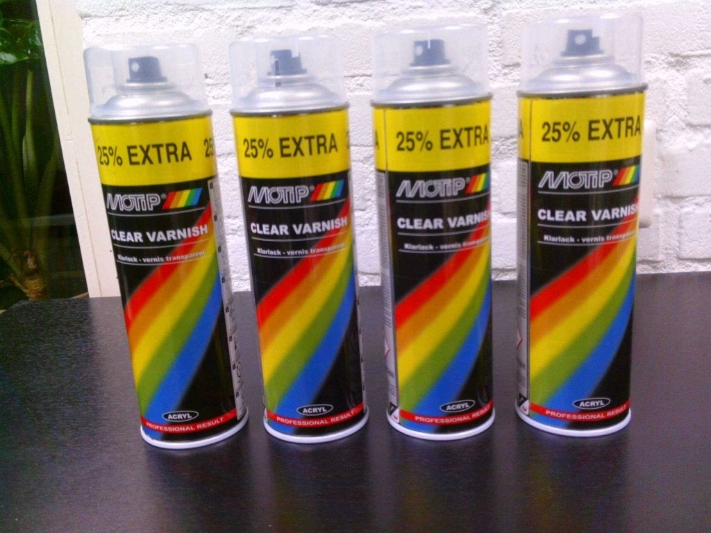 Motip Blanke Lak Spuitbussen, Overige kleuren, Nieuw, Ophalen of Verzenden, Lak