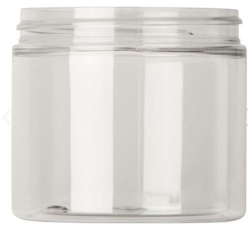 Transparante PET pot met deksel; inhoud ca. 350 ml, Hobby en Vrije tijd, Knutselen, Beschrijfbaar, Overige typen, Nieuw, Ophalen of Verzenden