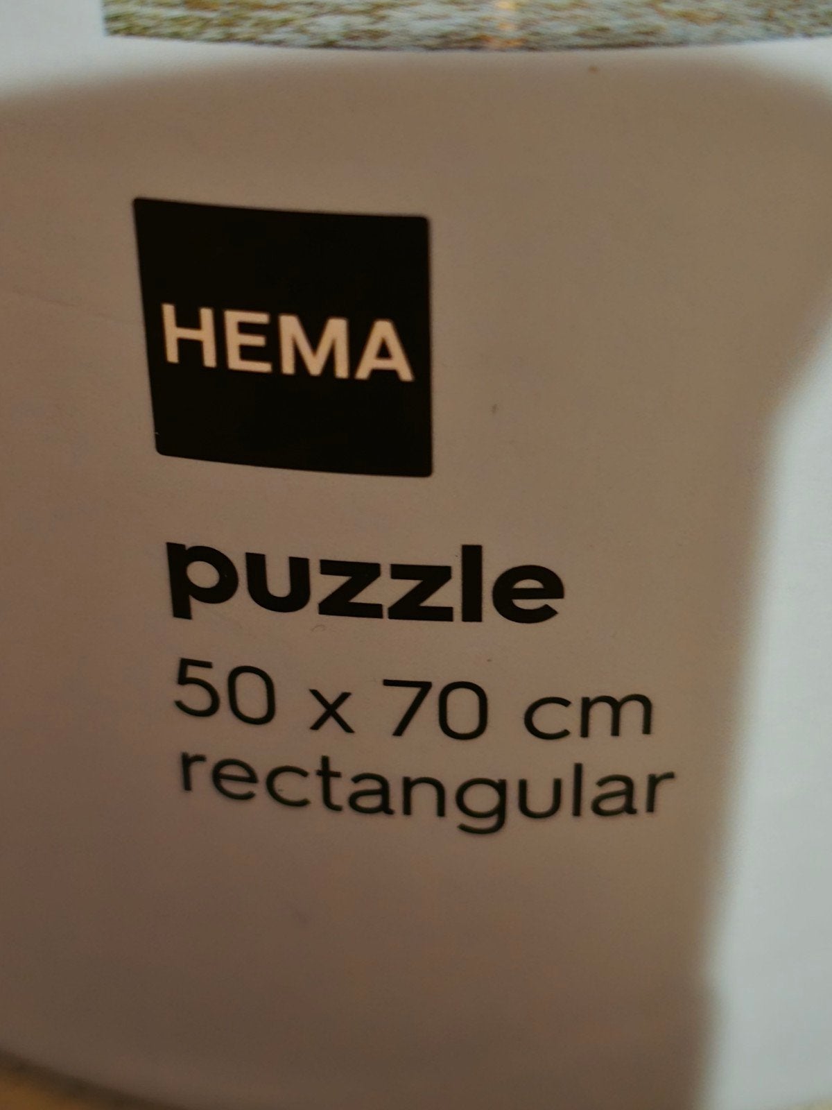 HEMA Legpuzzel Eiffeltoren Parijs 1000 stukjes, Hobby en Vrije tijd, Denksport en Puzzels, Ophalen, 500 t/m 1500 stukjes, Gebruikt