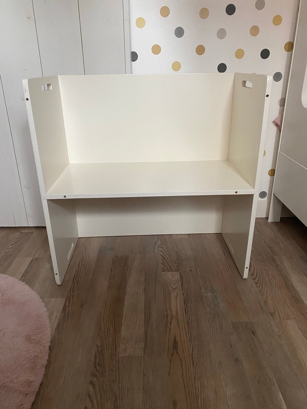 Peuter/kleuter bankje/tafeltje - Wit geverfd, Ophalen, Gebruikt, Tafel(s)