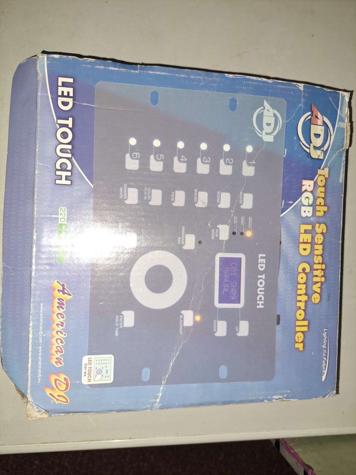 ADJ LED Touch RGB LED Controller - Zo goed als nieuw, Ophalen of Verzenden, Zo goed als nieuw, Licht, Kleur