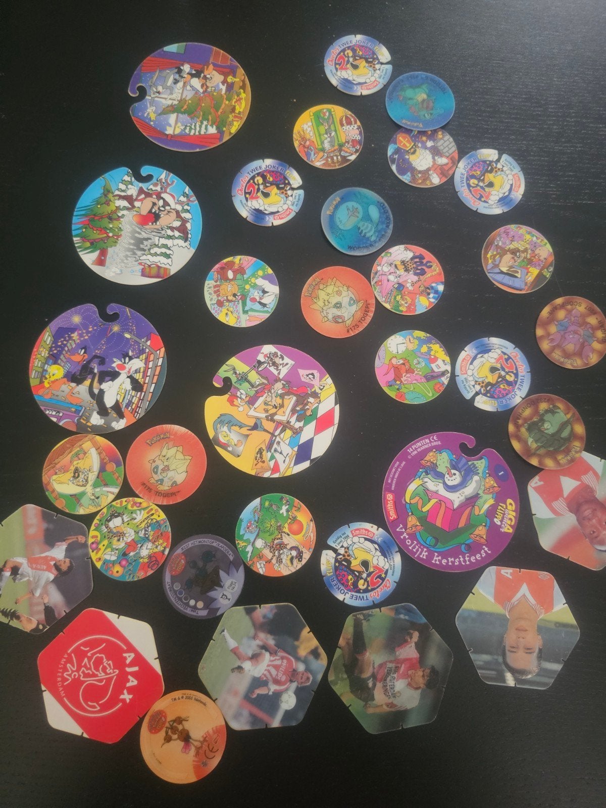 Diverse Flippo's - Looney Tunes, Kerst, Sport en meer!, Ophalen of Verzenden, Kerstflippo's, Verzameling