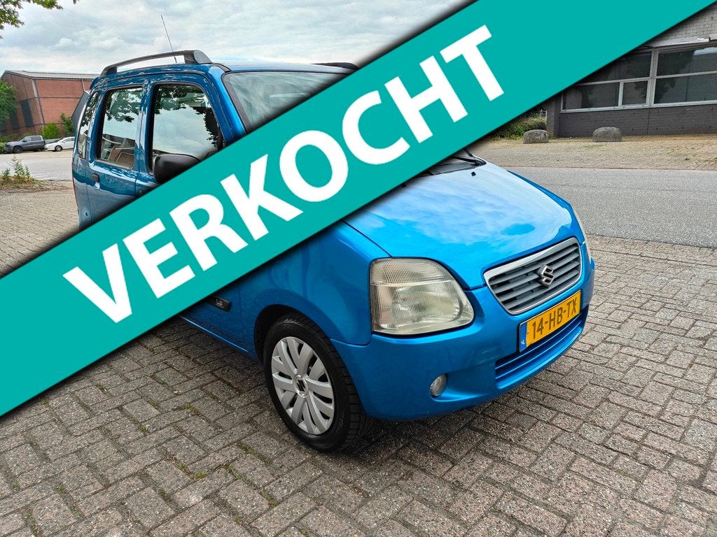 Suzuki Wagon R+ 1.3 GL ( AUTOMAAT ) APK TOT 13/5/2027, Stof, 4 cilinders, Origineel Nederlands, Bedrijf
