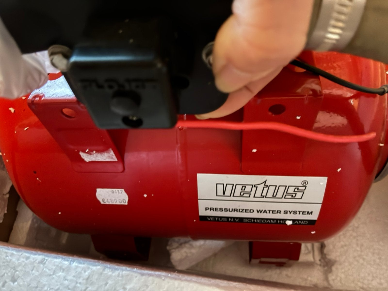 Vetus drukvat, Ophalen of Verzenden, Nieuw, Motor en Techniek