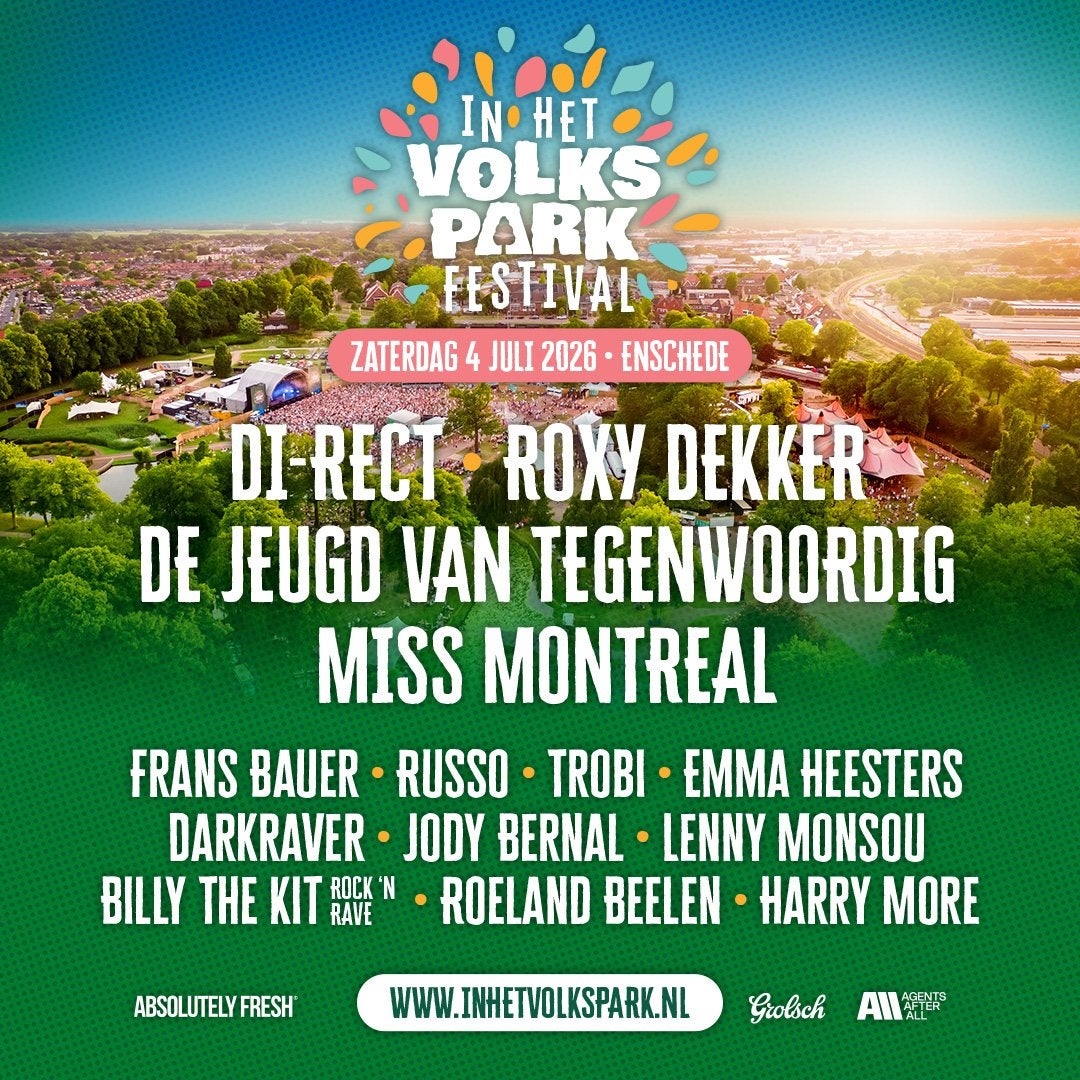 2 Ticket - In Het Volkspark Festival 2026, Tickets en Kaartjes, Twee personen