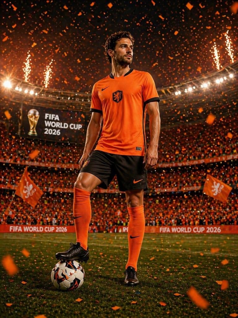 Nederlands Elftal Thuis Tenue - Volwassenen & Kinderen, Ophalen of Verzenden, Nieuw, Set