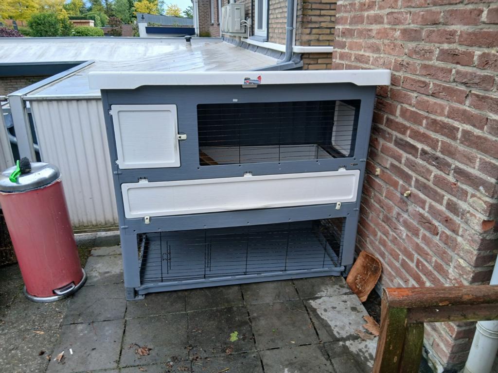 Konijnen / cavia verblijf voor buiten, Ophalen, 110 cm of meer, 90 cm of meer, Hok