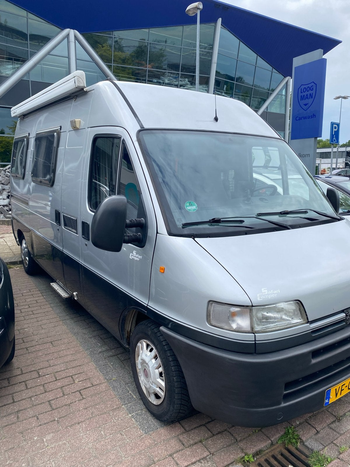 Goed onderhouden 2-persoons Safari buscamper, Caravans en Kamperen, Campers, Overige merken, Chemisch toilet, Buscamper of Camperbus