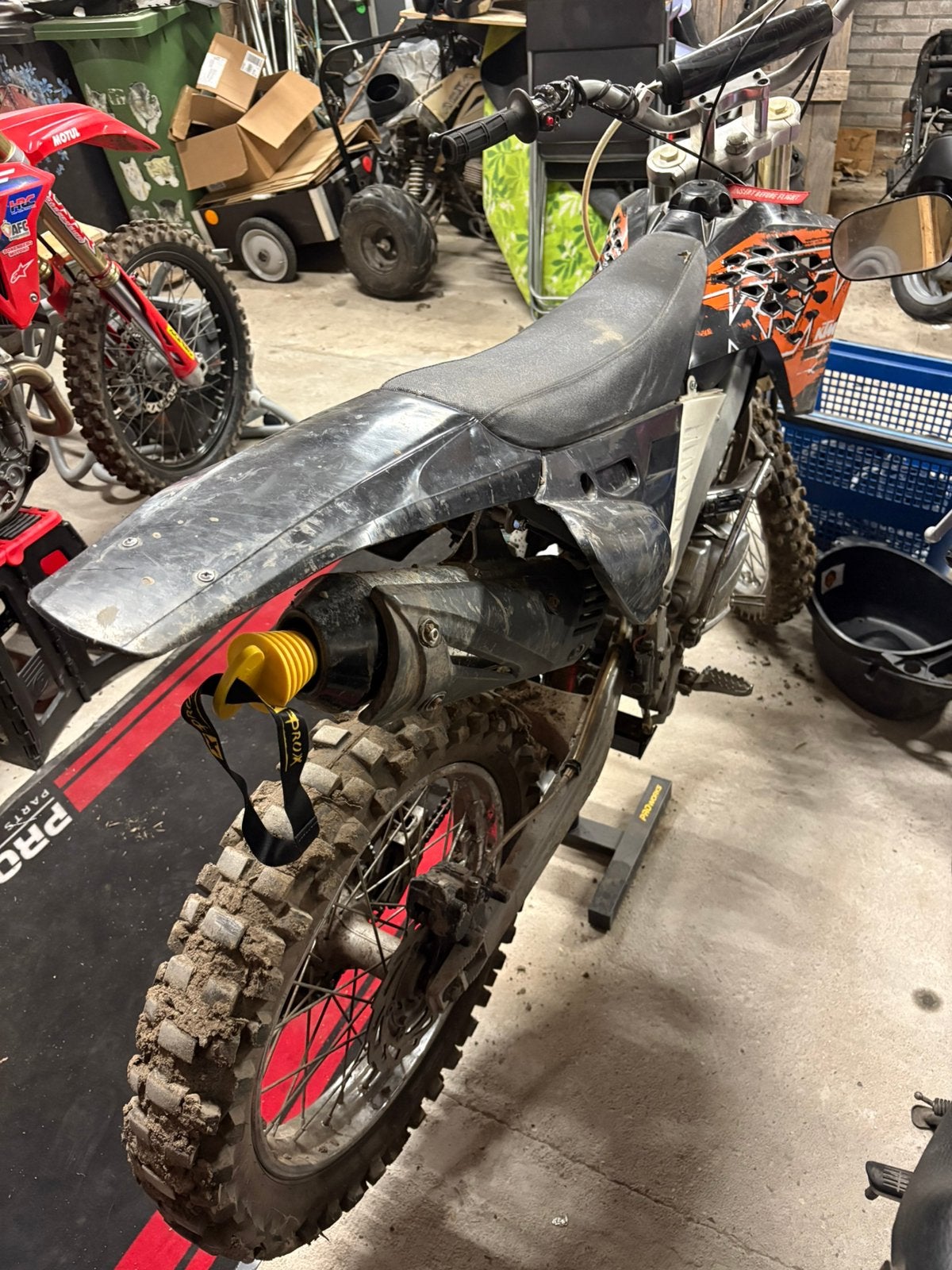 Orion crossmotor 250cc 4t, Fietsen en Brommers, Ophalen of Verzenden, Zo goed als nieuw