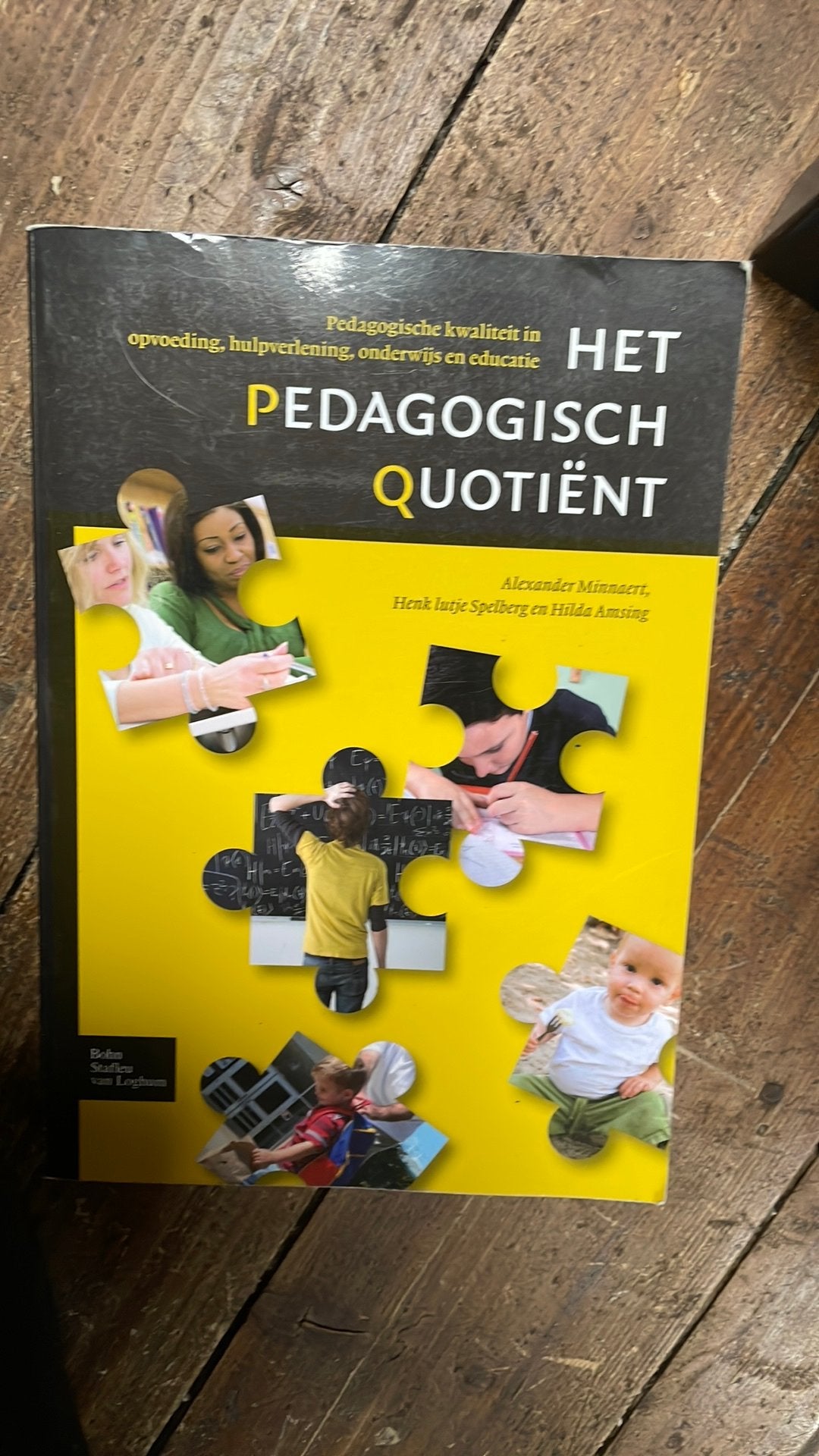 H.T.A. Amsing - Het pedagogisch quotiënt, Ophalen, Zo goed als nieuw, H.T.A. Amsing; H. lutje Spelberg; A.E.M.G. Minnaert