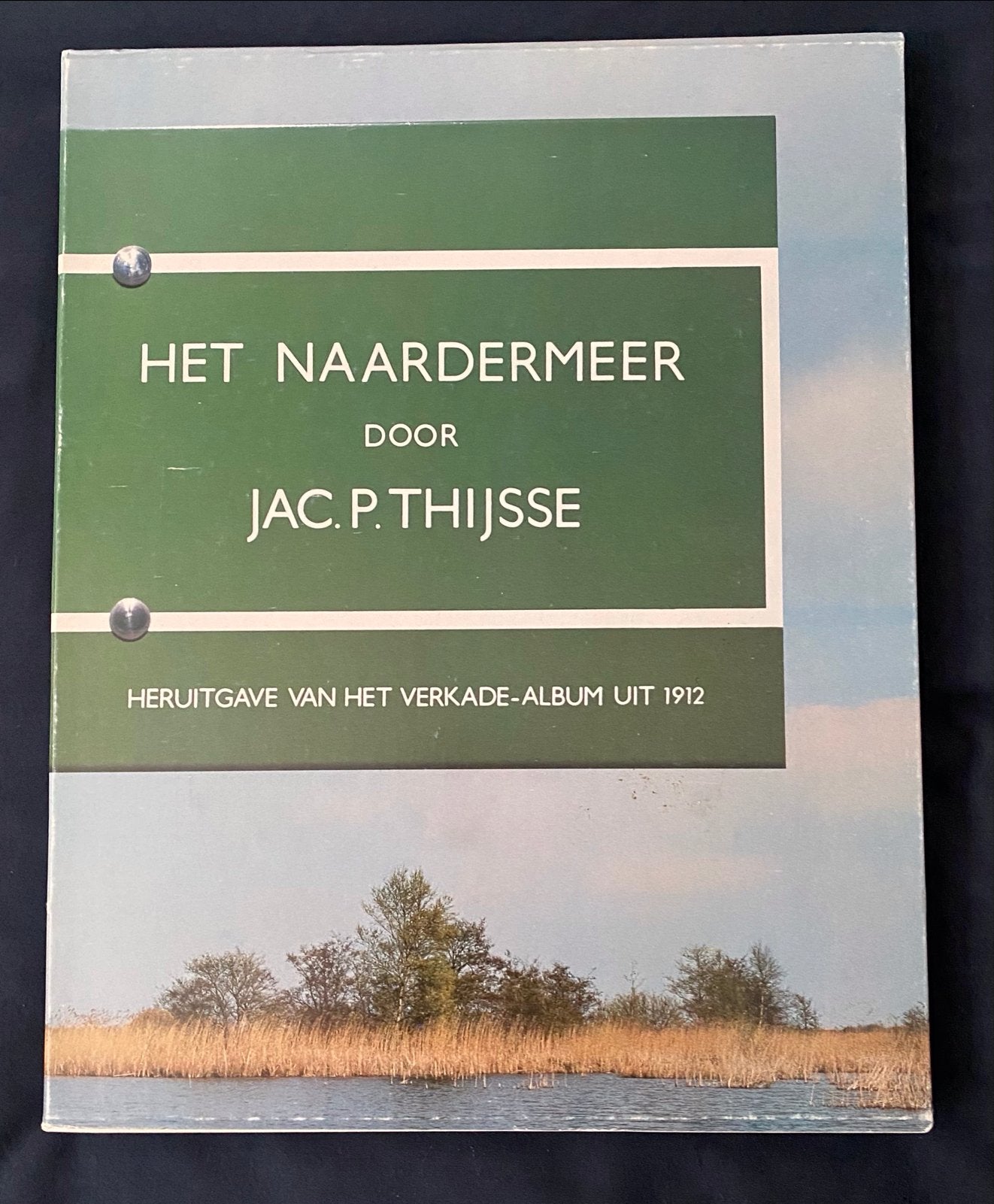 Het Naardermeer, Herdruk Verkade-album 1912, Jac. P. Thijsse, Boeken, Ophalen of Verzenden, Zo goed als nieuw, Natuur algemeen