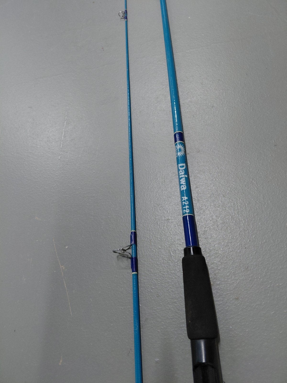 Daiwa klassiek spinhengeltje 1.98m 2d. Cw 2-15gr. Zie tekst, Ophalen of Verzenden, Zo goed als nieuw, Werphengel