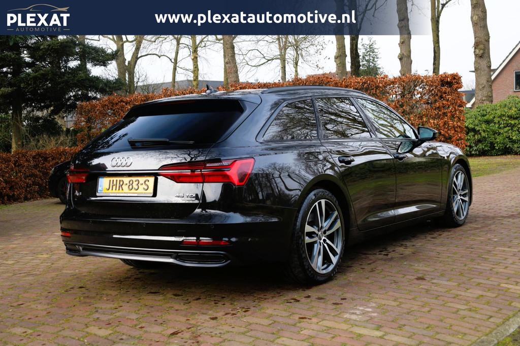 Audi A6 Avant 45 TDI quattro Sport Pro Line S Aut. | Panoram, Auto's, Audi, Automaat, Gebruikt, Zwart, Adaptive Cruise Control