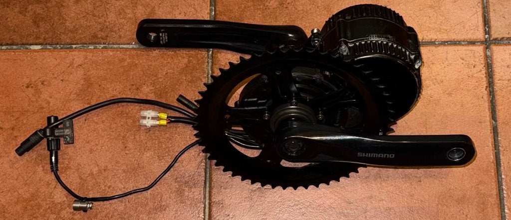 Bafang BBS02B 48V 750W middenmotor, Verzenden, Zo goed als nieuw, Motor, Bafang