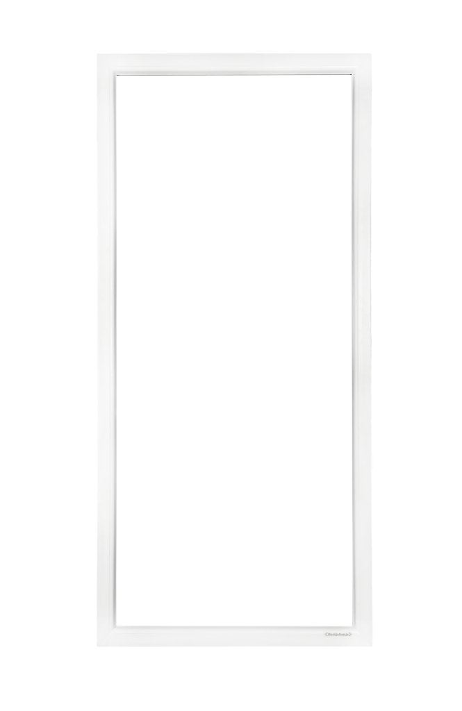 Kunststof Kozijn Vast  B100 H215cm Wit, Niet ingevuld, Kunststof, Raamkozijn, Niet ingevuld