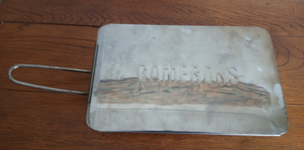 Compacte Cameron Rookoven, rvs., Zilver, Ophalen of Verzenden, Metaal, Overige merken