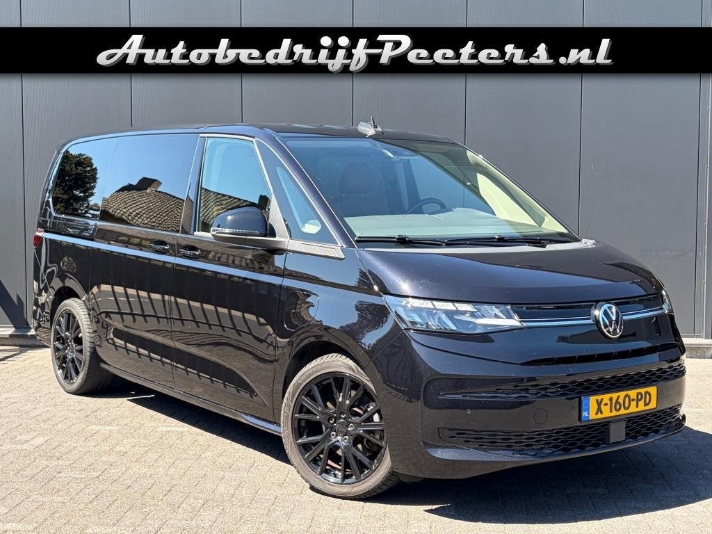 Volkswagen MULTIVAN 1.4 eHybrid 7-zits L2H1 V-Cockpit Leder, Auto's, Volkswagen, Gebruikt, 138 €/maand, Zwart, 1600 kg