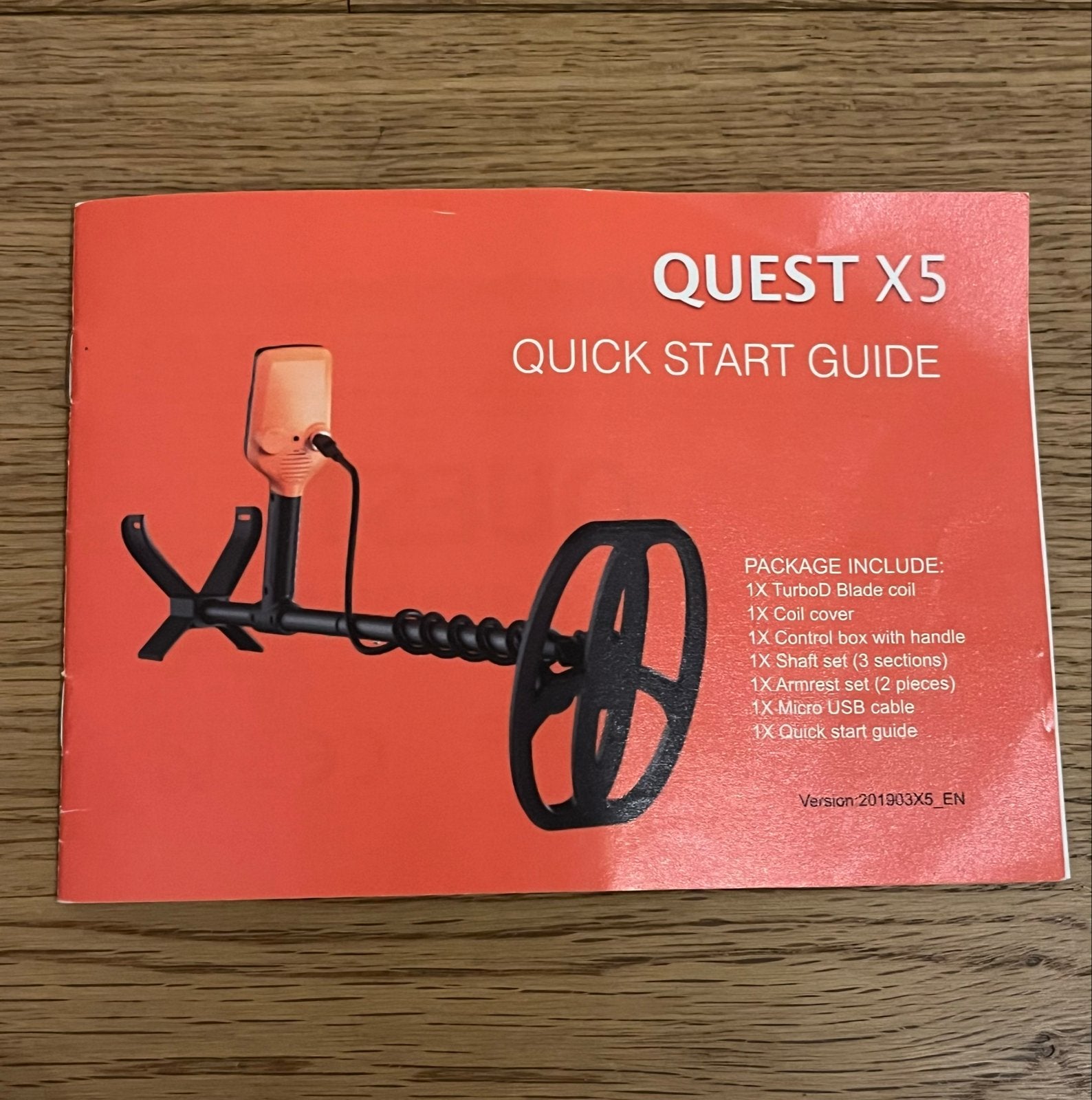Foto 8 van Quest X5 Metaaldetector - Zo goed als nieuw!