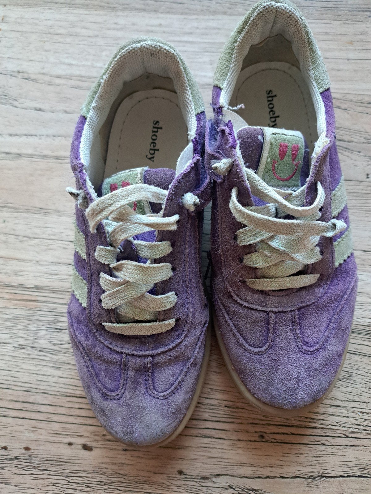 suede sneakers shoeby maat 32, Kinderen en Baby's, Schoentjes, Meisje, Ophalen of Verzenden, Shoeby