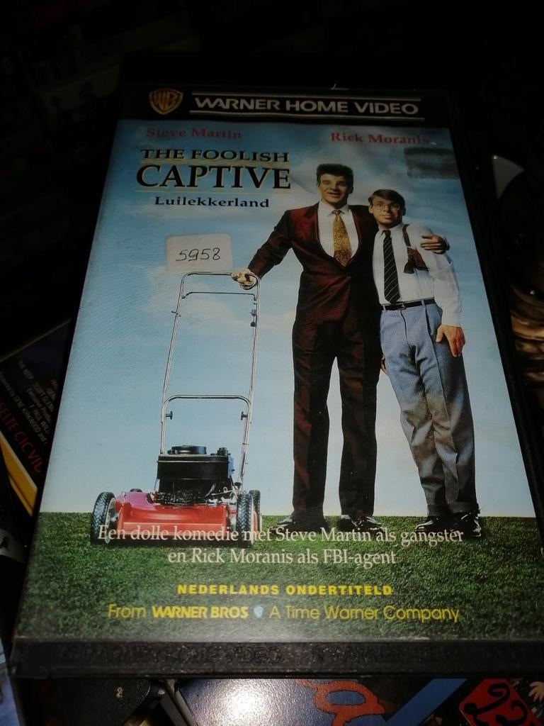 VHS ex-rental - My Foolish Captive, Vanaf 16 jaar, Ophalen of Verzenden, Gebruikt, Horror