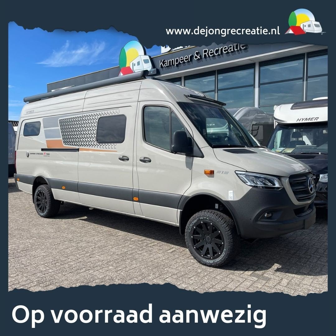 Hymer Grand Canyon S 700 Mercedes 4WD (bj 2026), Caravans en Kamperen, Campers, Automaat, Buscamper of Camperbus, Tot en met 2
