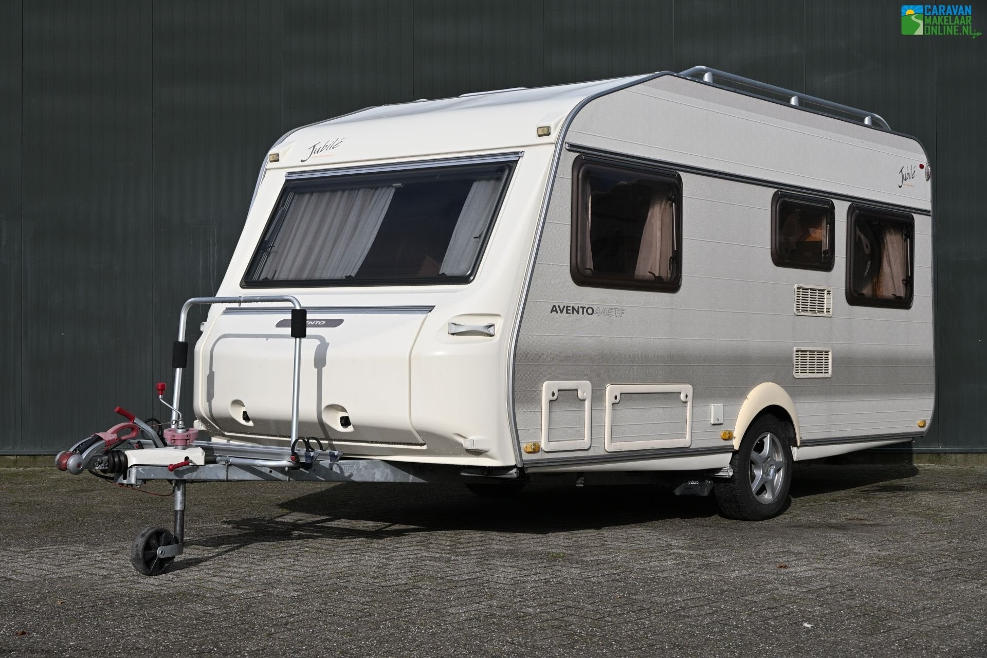 Avento Jubilé 445 TF Mover Voortent Luifel Fietsendrager, Caravans en Kamperen, Standaardzit, Kluisje, Avento, Bedrijf