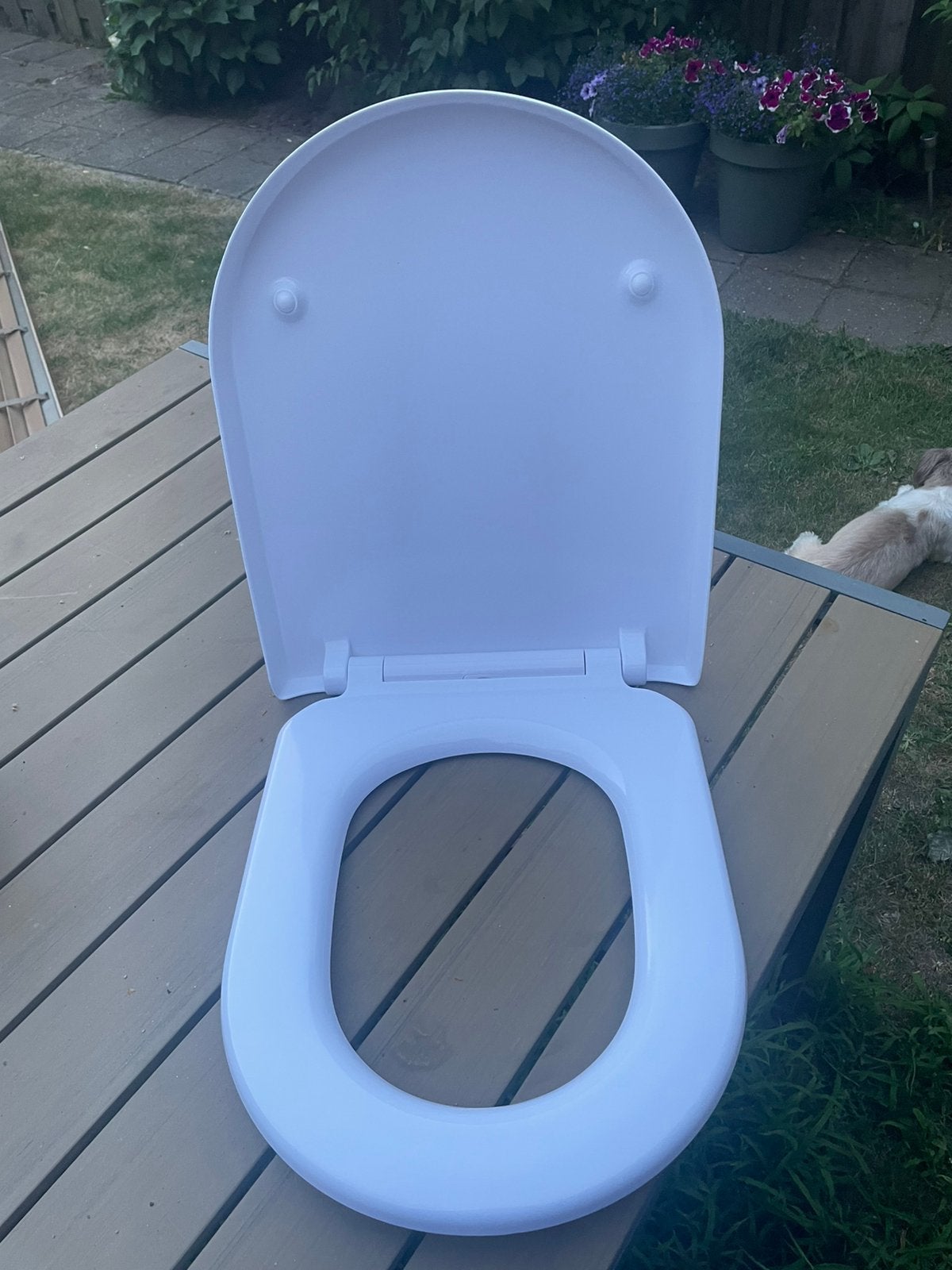Nieuwe wc bril incl bevestigingsmateriaal, Ophalen of Verzenden, Nieuw, Toilet