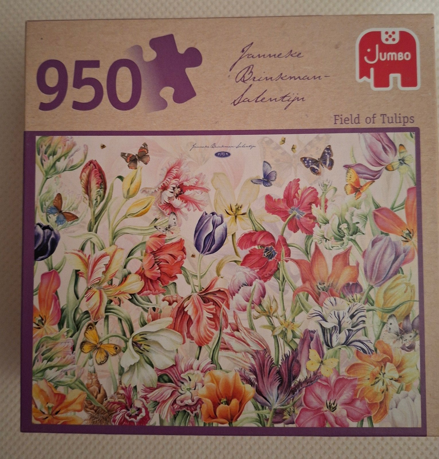 Jumbo Legpuzzel 950 stukjes - Janneke Brinkman-Salentijn, Ophalen of Verzenden, 500 t/m 1500 stukjes, Zo goed als nieuw, Legpuzzel