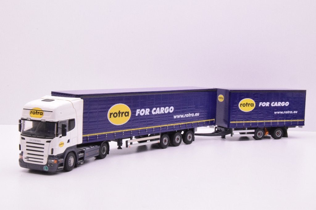 Scania R LZV  '' Rotra for cargo ''  Tekno, Ophalen of Verzenden, Zo goed als nieuw, Bus of Vrachtwagen, Tekno
