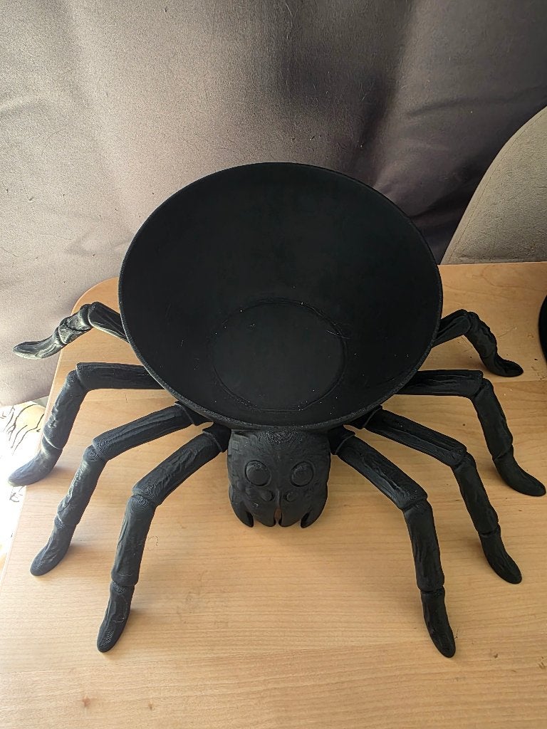 Halloween spinnenschaal, Verzenden, Nieuw, Feestartikel, Halloween of Griezel