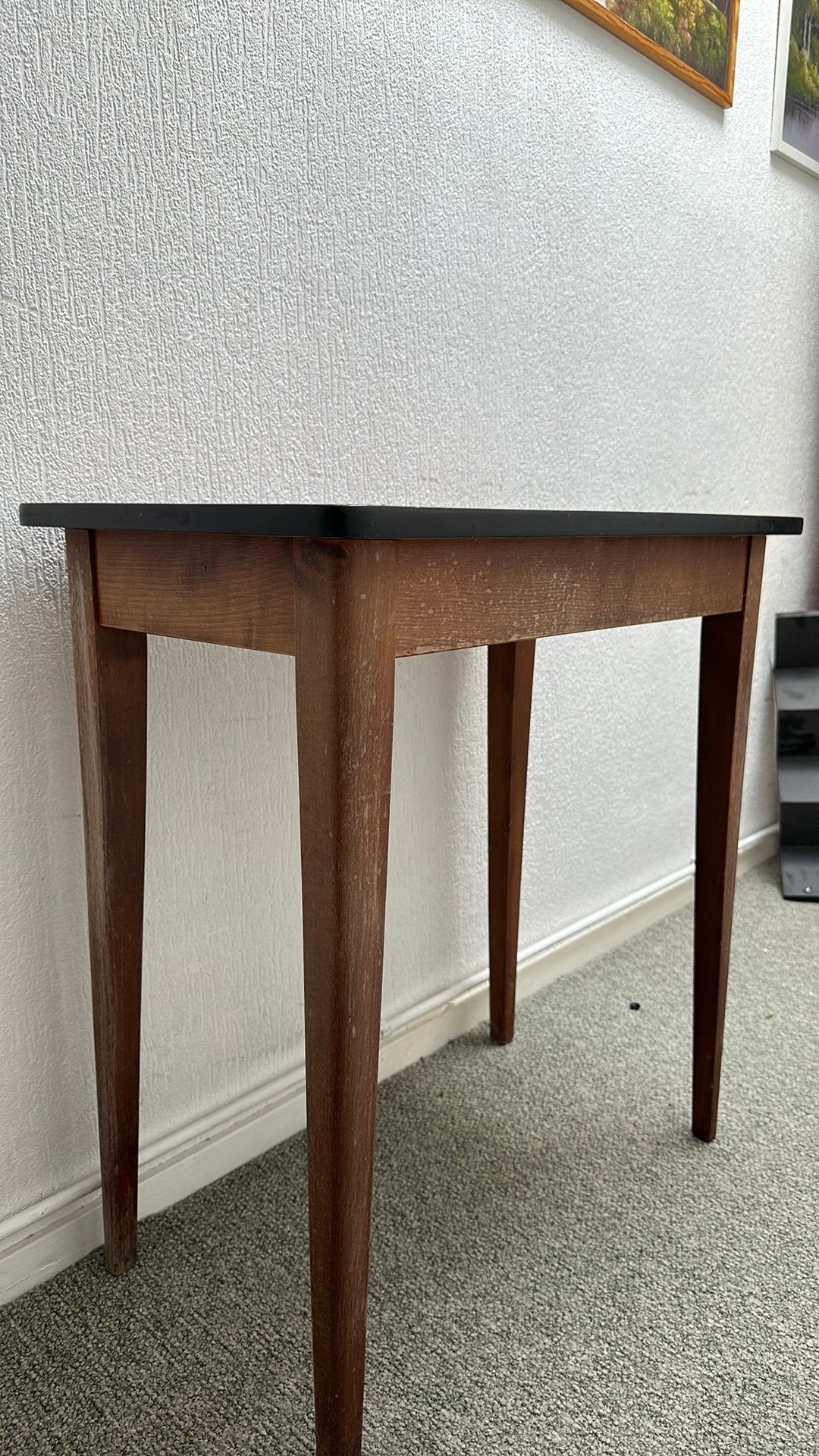 Klein tafeltje Hout Opknappper, Ophalen, 50 tot 100 cm, Zo goed als nieuw, 25 tot 50 cm